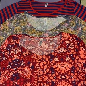Classic Lularoe Tee Bundle L